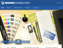 Tablet Screenshot of graphicsconnection1.com